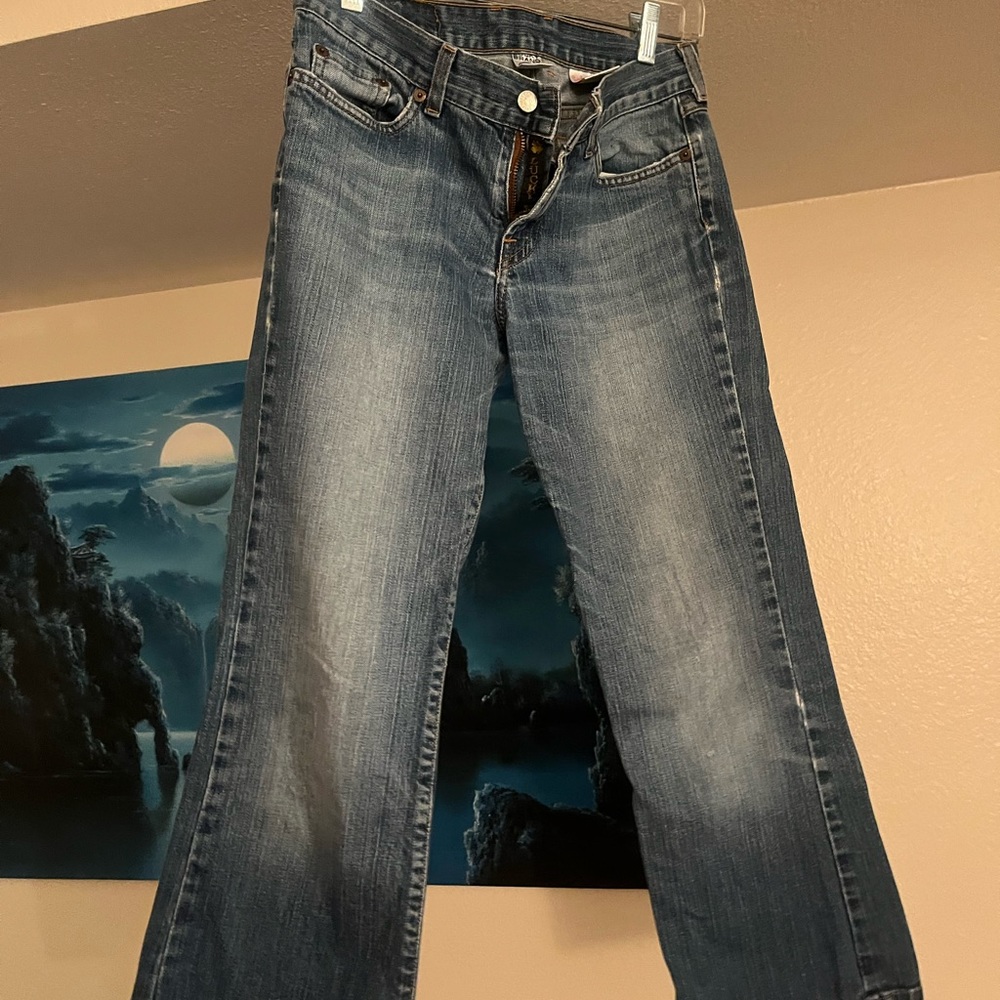 Lucky Brand Dungarees by Cene Montesano Blue Denim